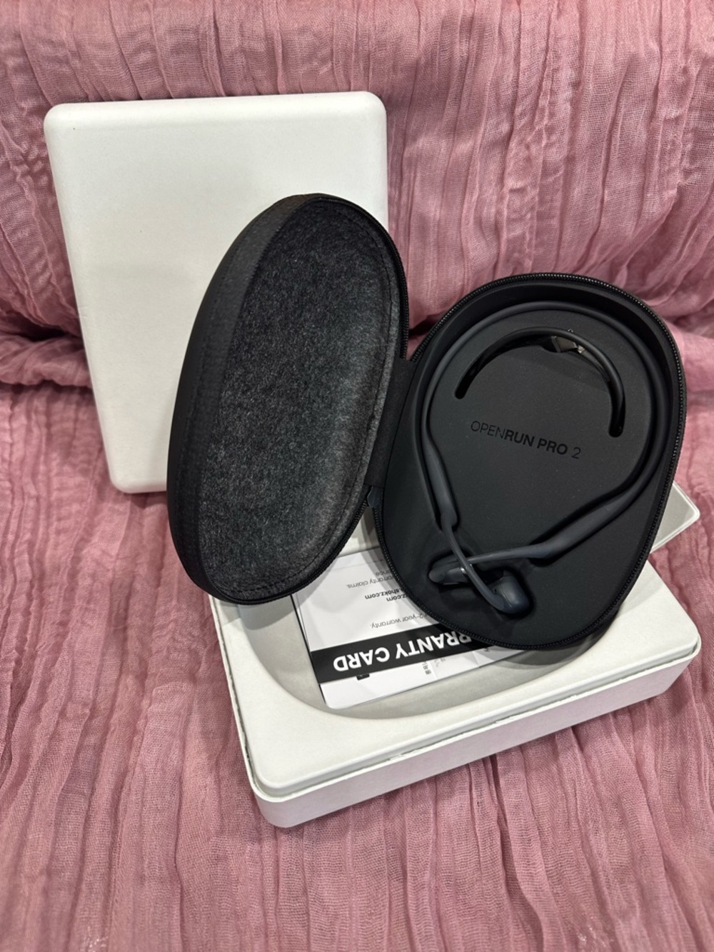 OpenRun Pro 2 Wireless Earbuds with Case - Black